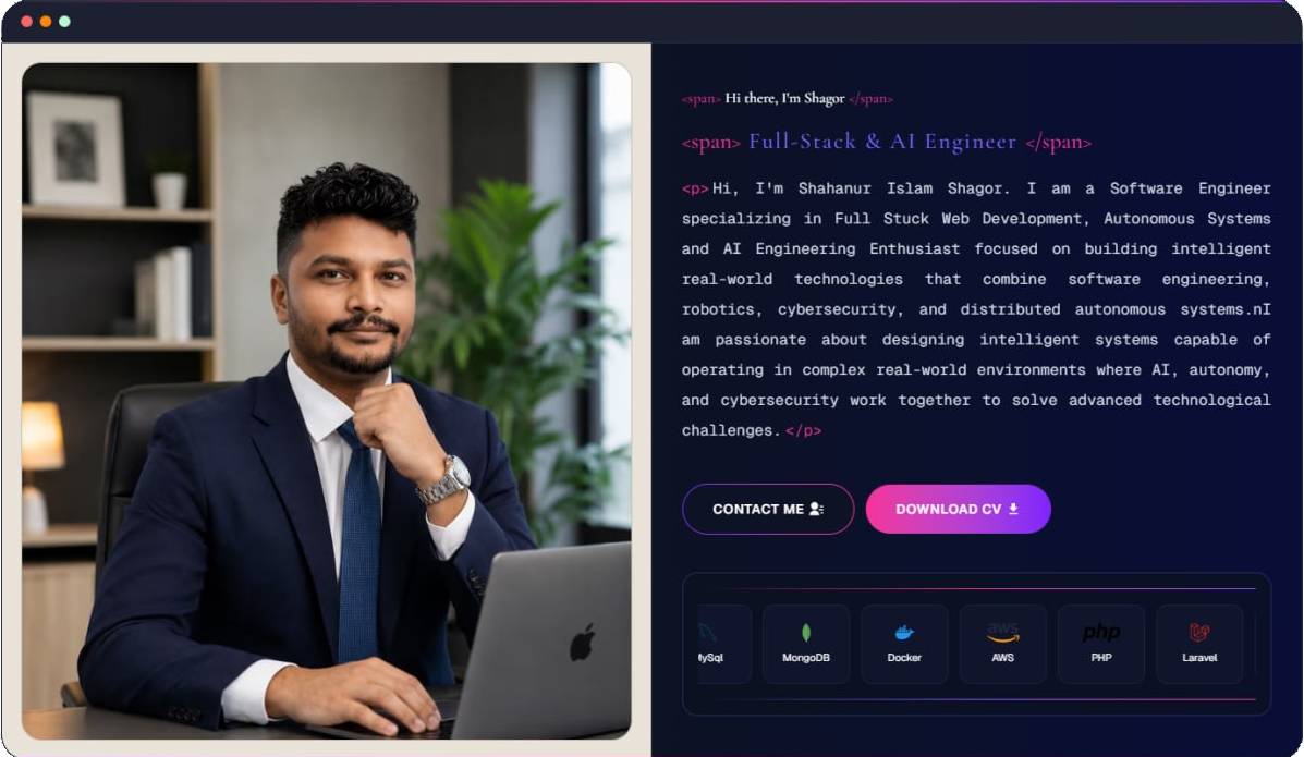 Shahanur Islam Shagor Portfolio